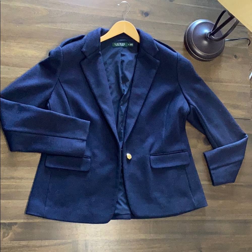 NWOT Ralph Lauren navy blazer